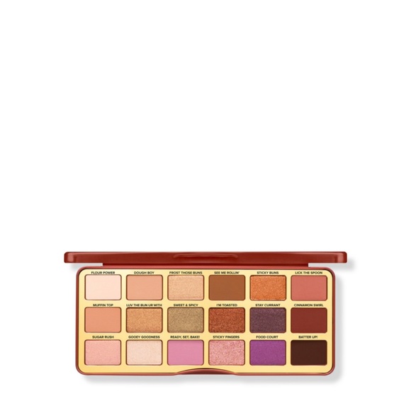 NIB LE Too Faced Cinnamon Swirl Eye Shadow Palette & Melted Matte Lipstick Set - Picture 3 of 5